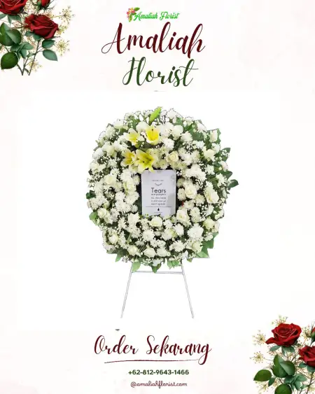 Krans Bunga Duka 17 Ilir